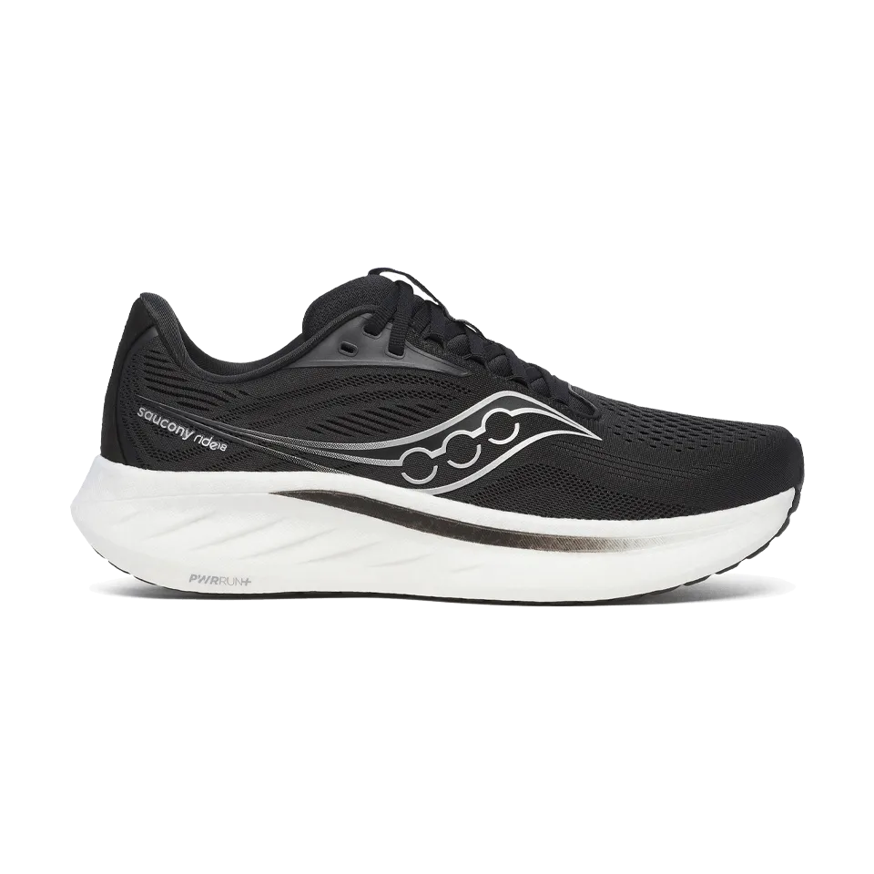 Saucony Men's Ride 18 Black/White