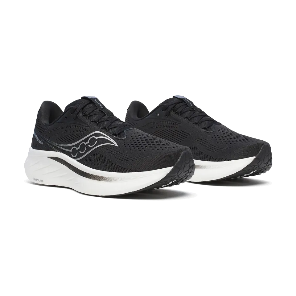 Saucony Men's Ride 18 Black/White