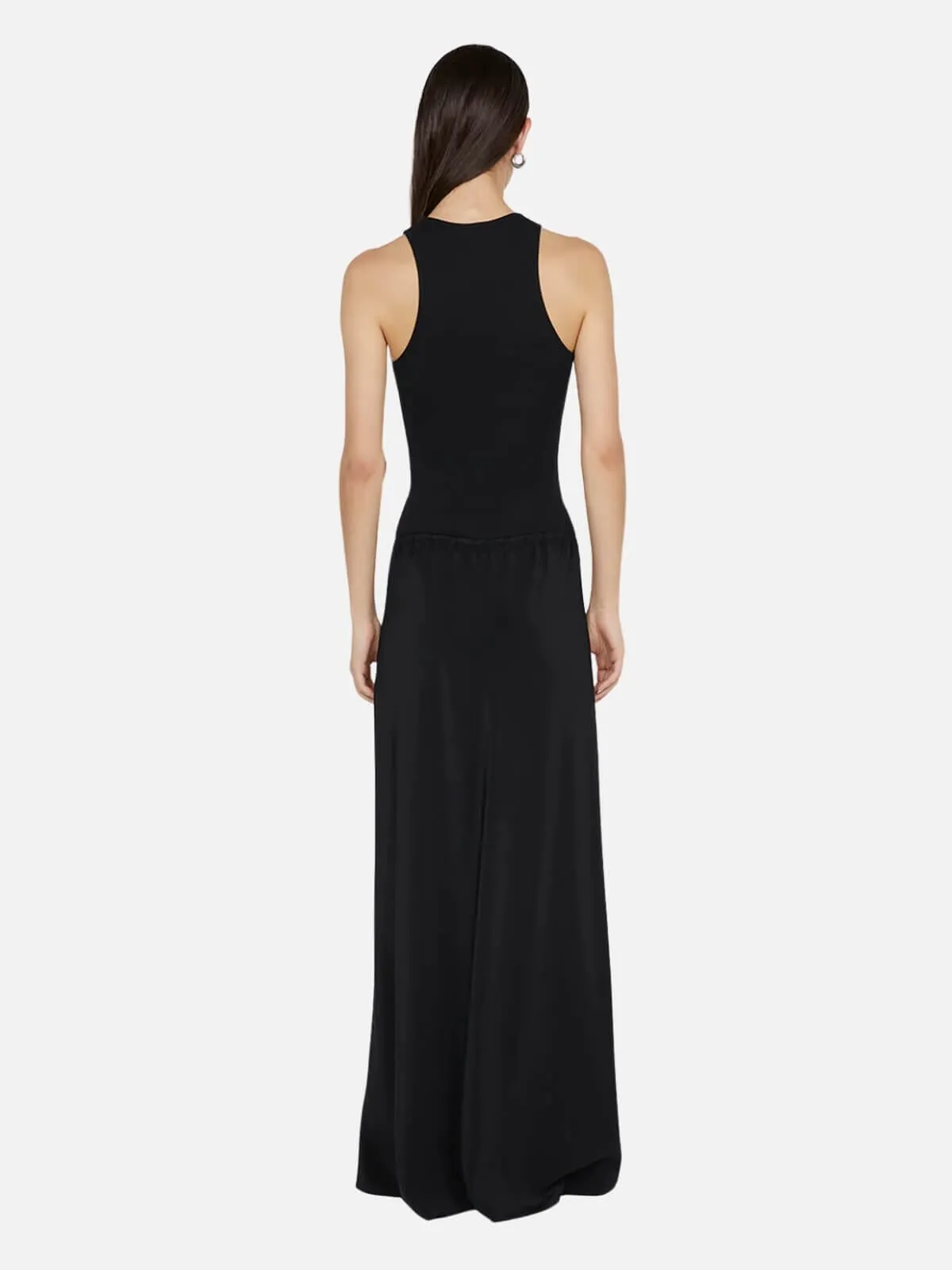 Sola Racer Dress - Black