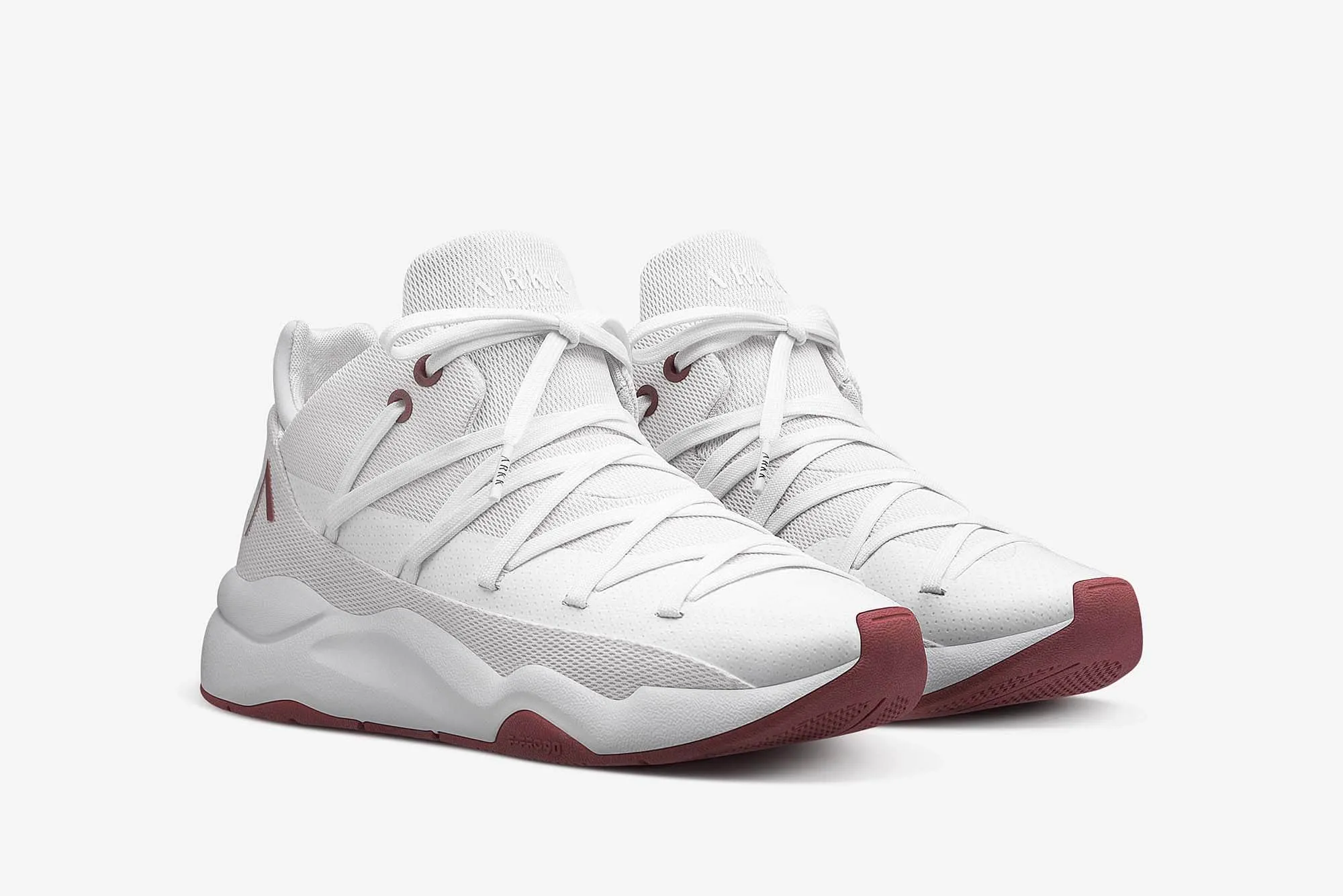 Spektrm Mesh F-PRO90 White Dark Tomato - Men