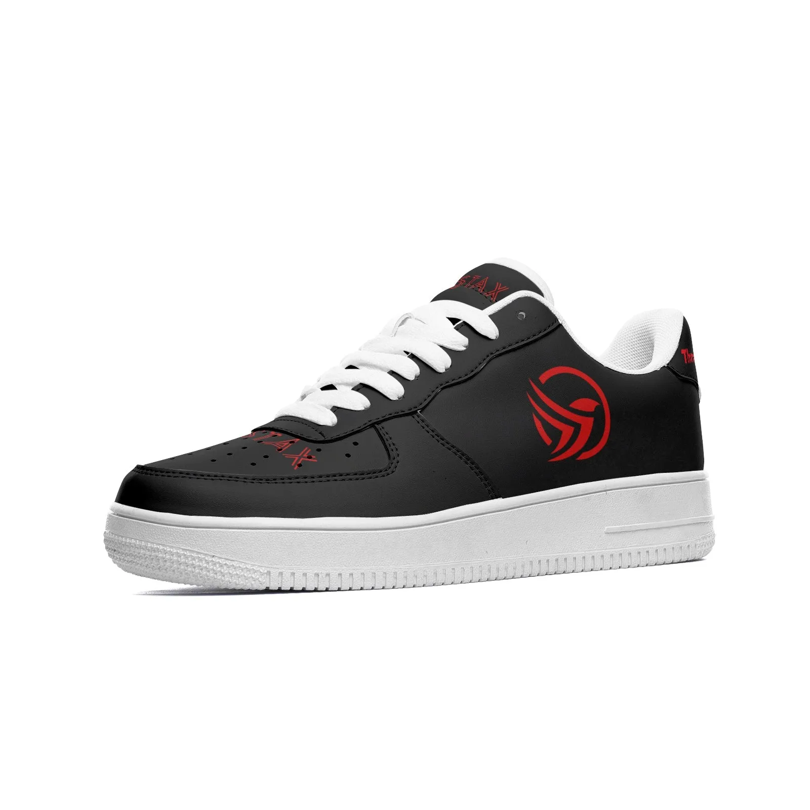 Through All Obstacles Unstax Sneakers(Red on B)