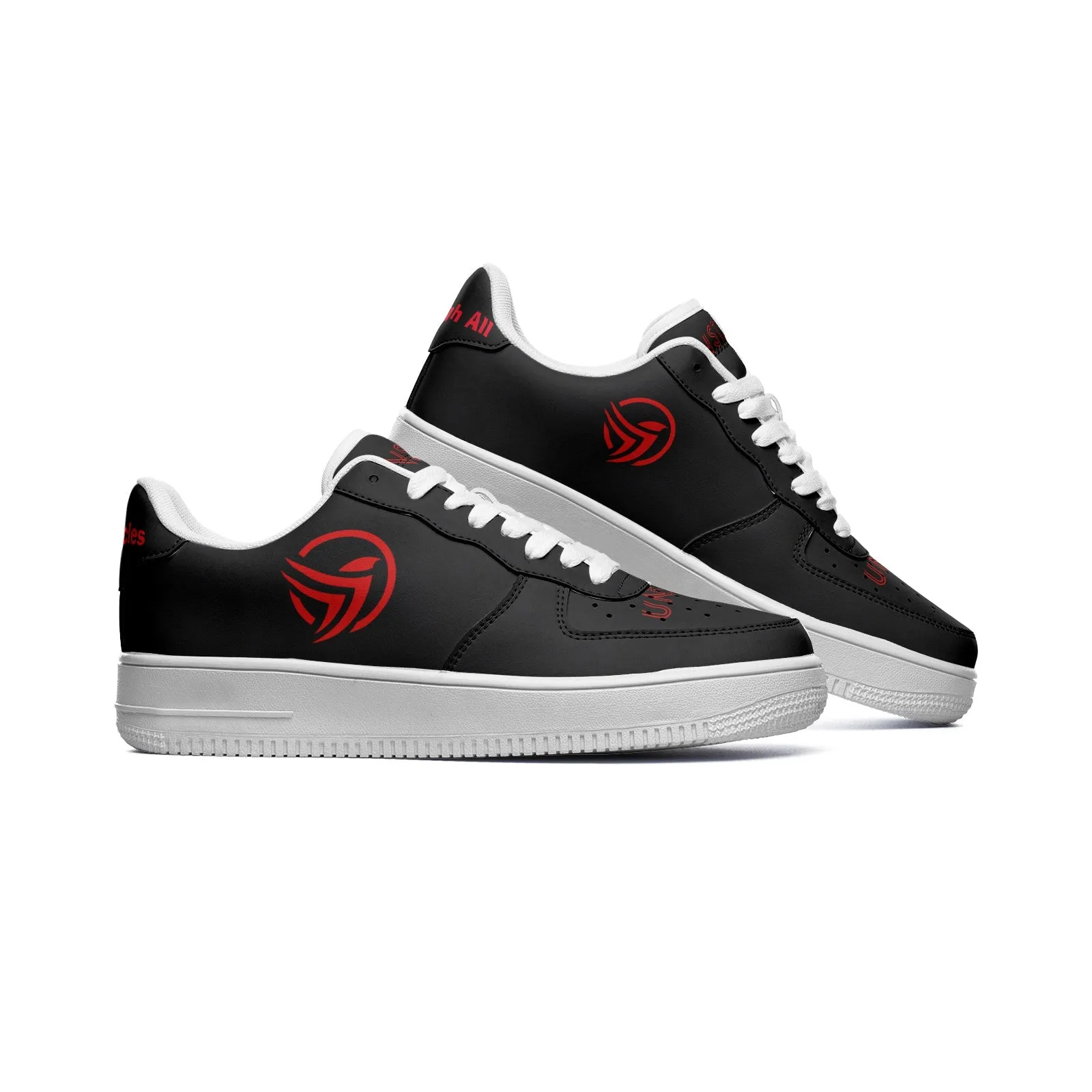 Through All Obstacles Unstax Sneakers(Red on B)