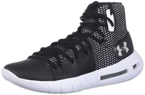 Under Armour Women's Drive 5 Basketball Shoe Black (001)/White 9
