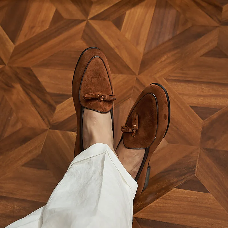 Veltique Snakara Dress Loafers