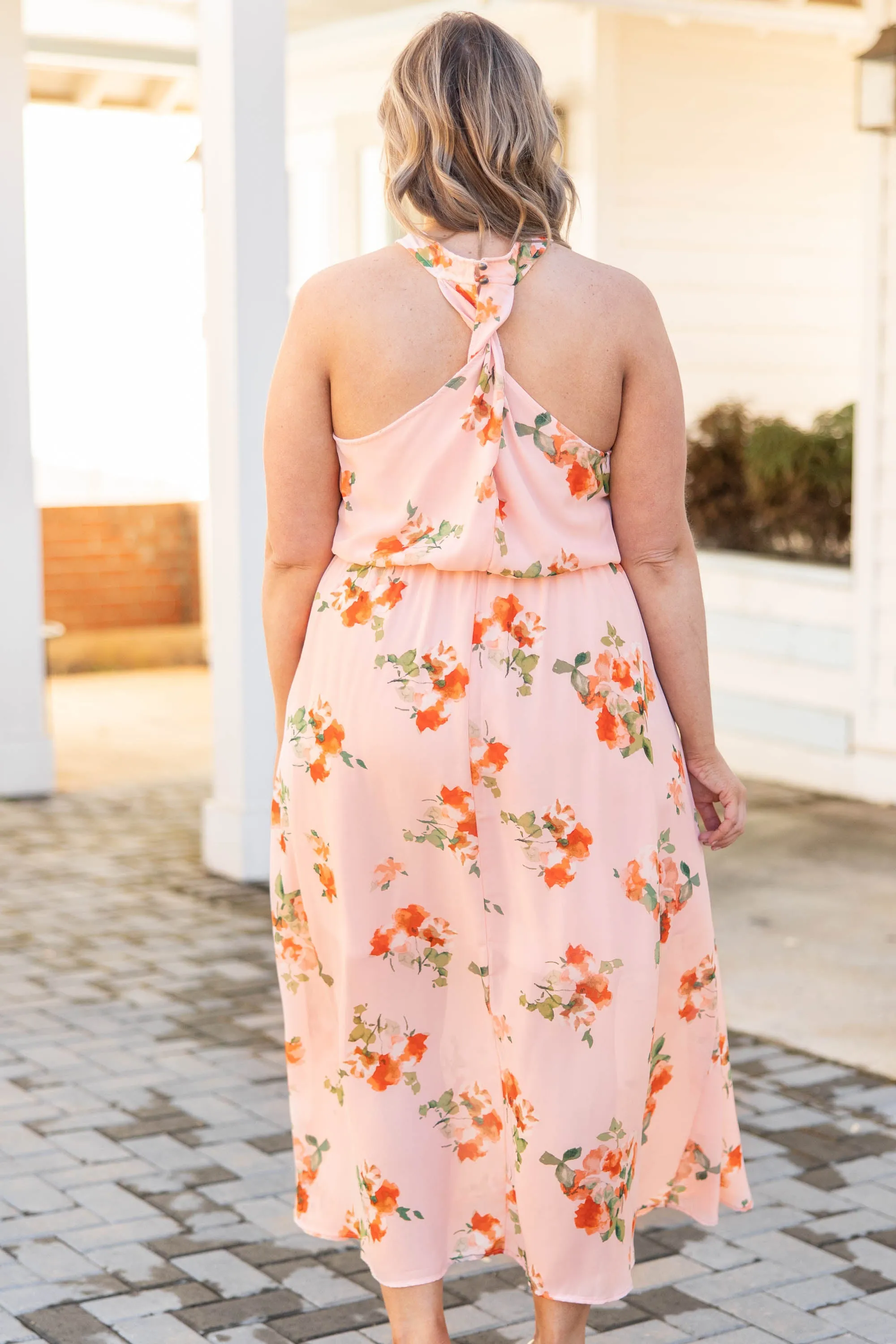 Wherever I Can Dance Dress, Peach