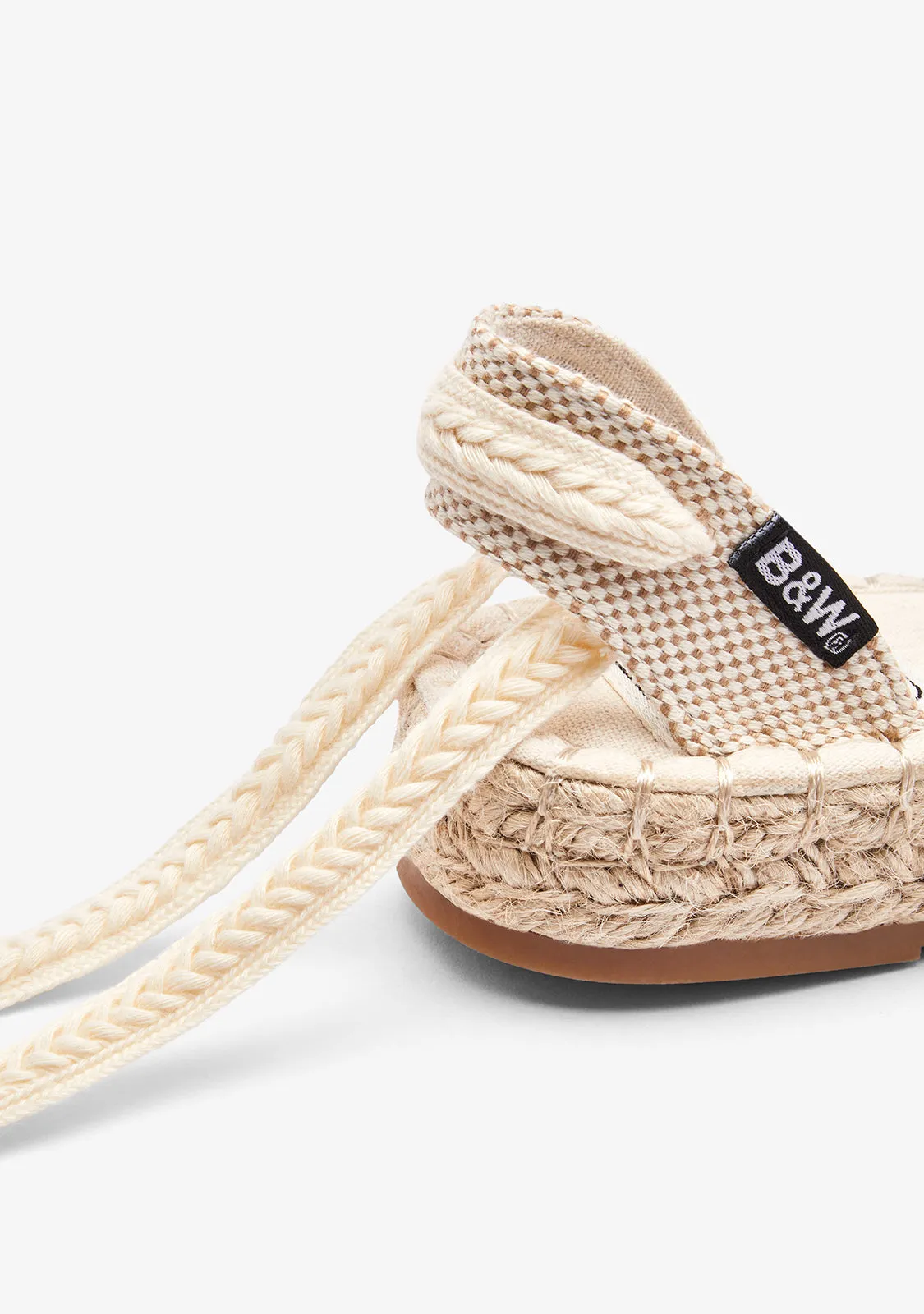 White Basic Espadrilles