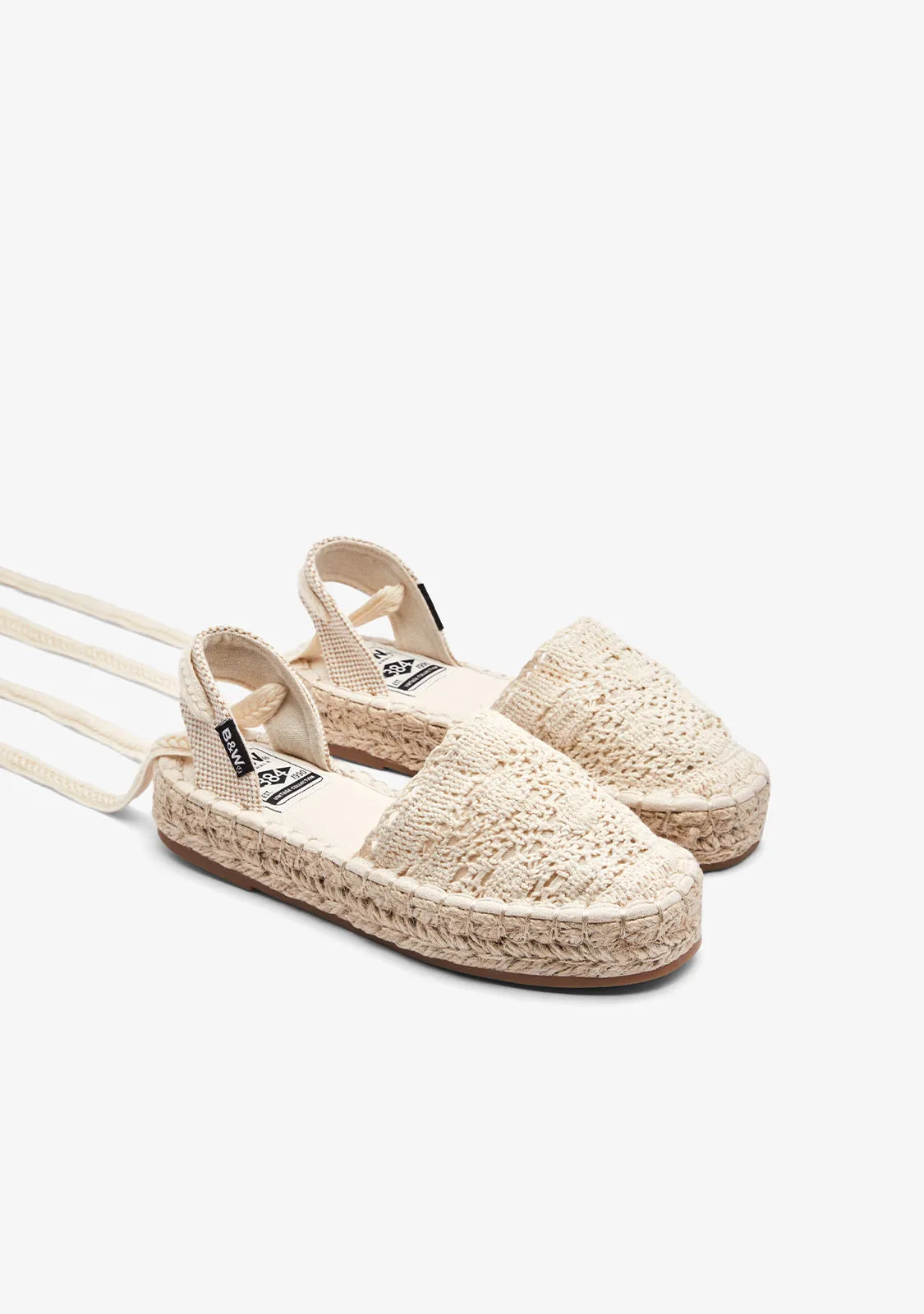 White Basic Espadrilles