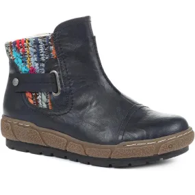 Wide-Fit Ankle Boots - WBINS32013 / 318 882