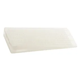 Winco TW-75W Plastic Table Wedge, Translucent, Hard, PP, 75 Pc Pack