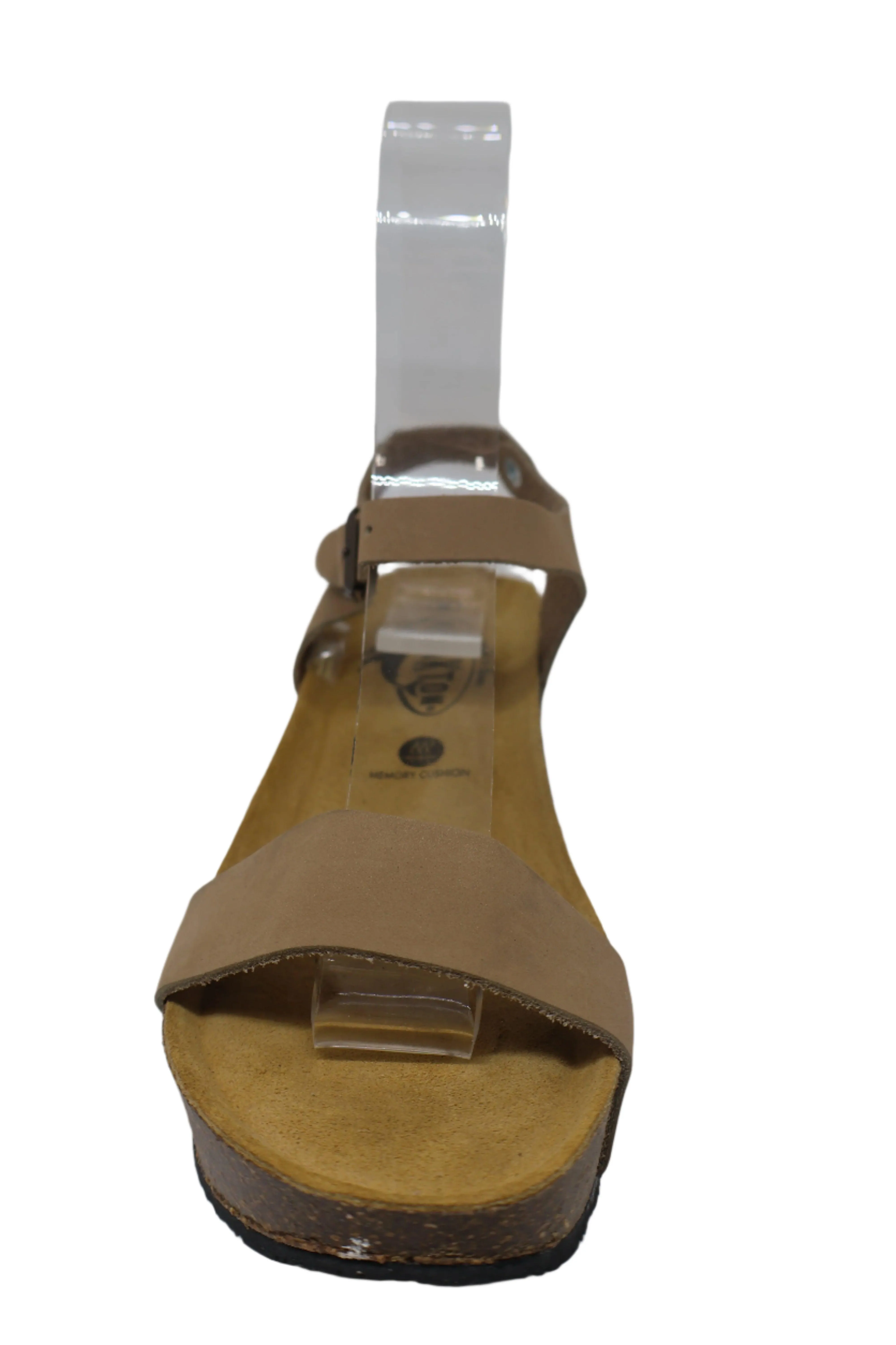 XANA TAUPE WEDGE