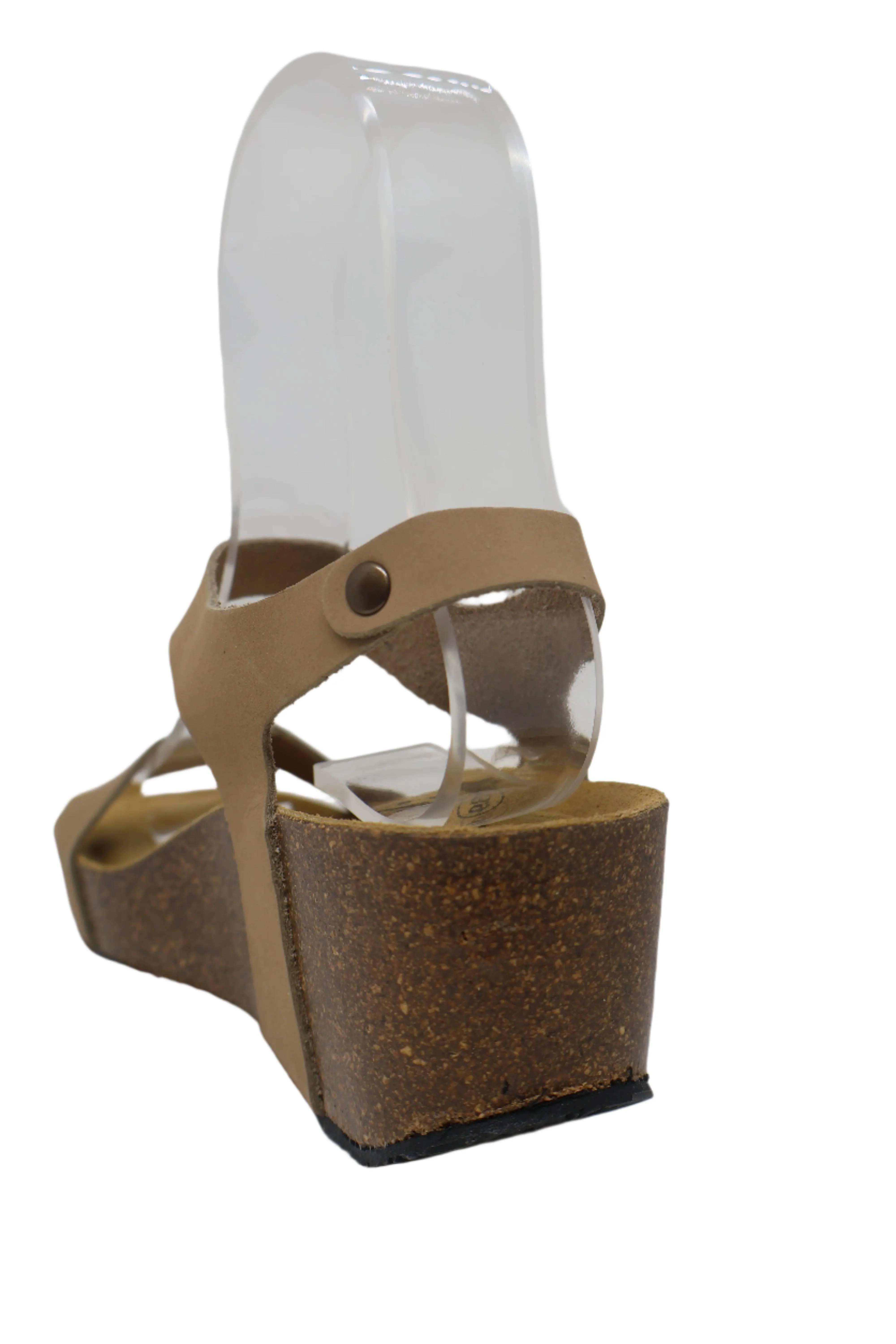 XANA TAUPE WEDGE